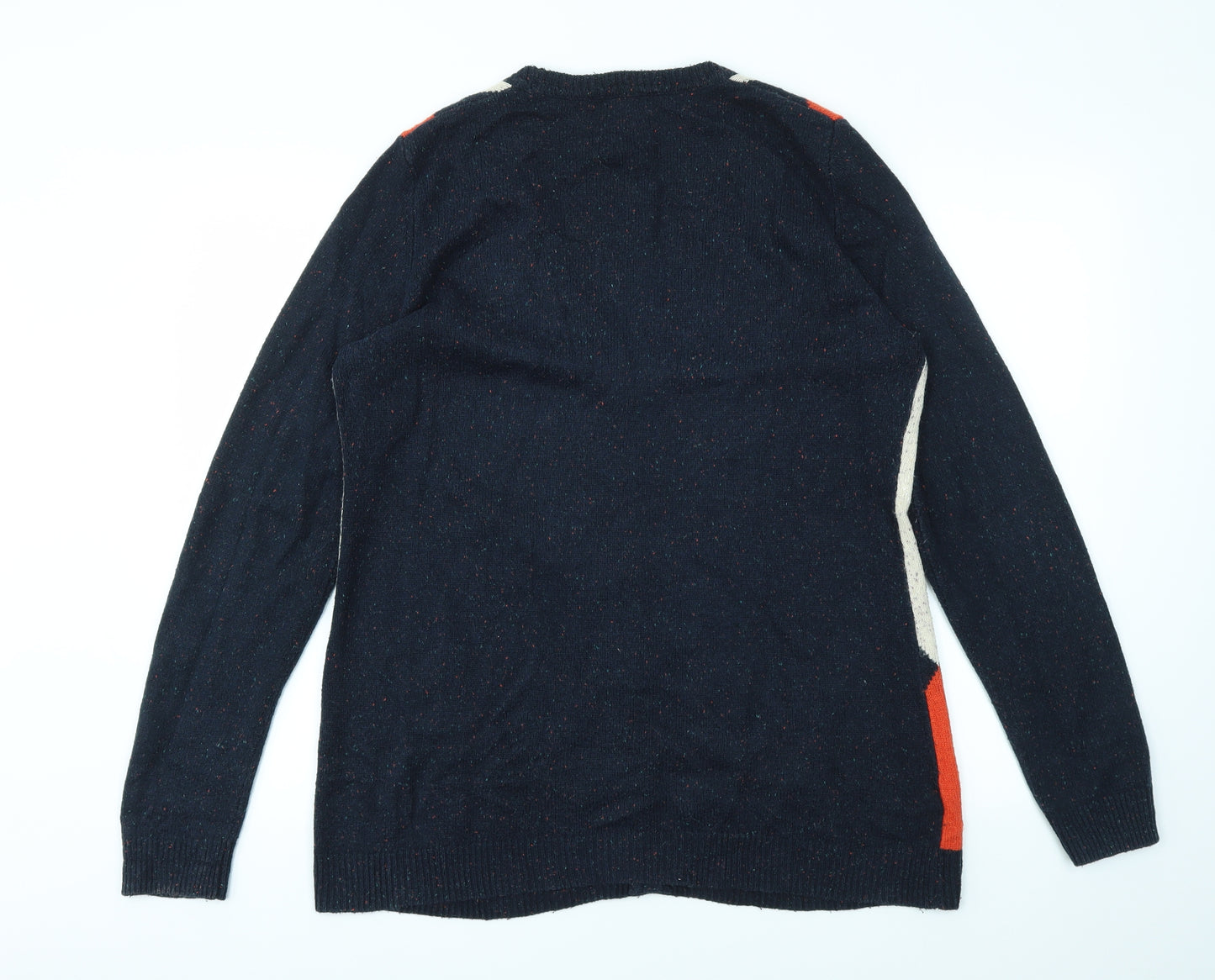 NEXT Womens Multicoloured Geometric  Cardigan Jumper Size 16