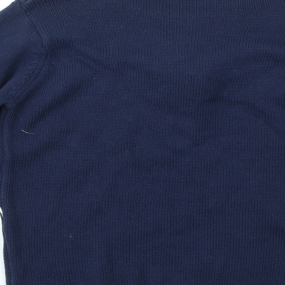 Nutmeg Boys Blue   Pullover Jumper Size 8-9 Years