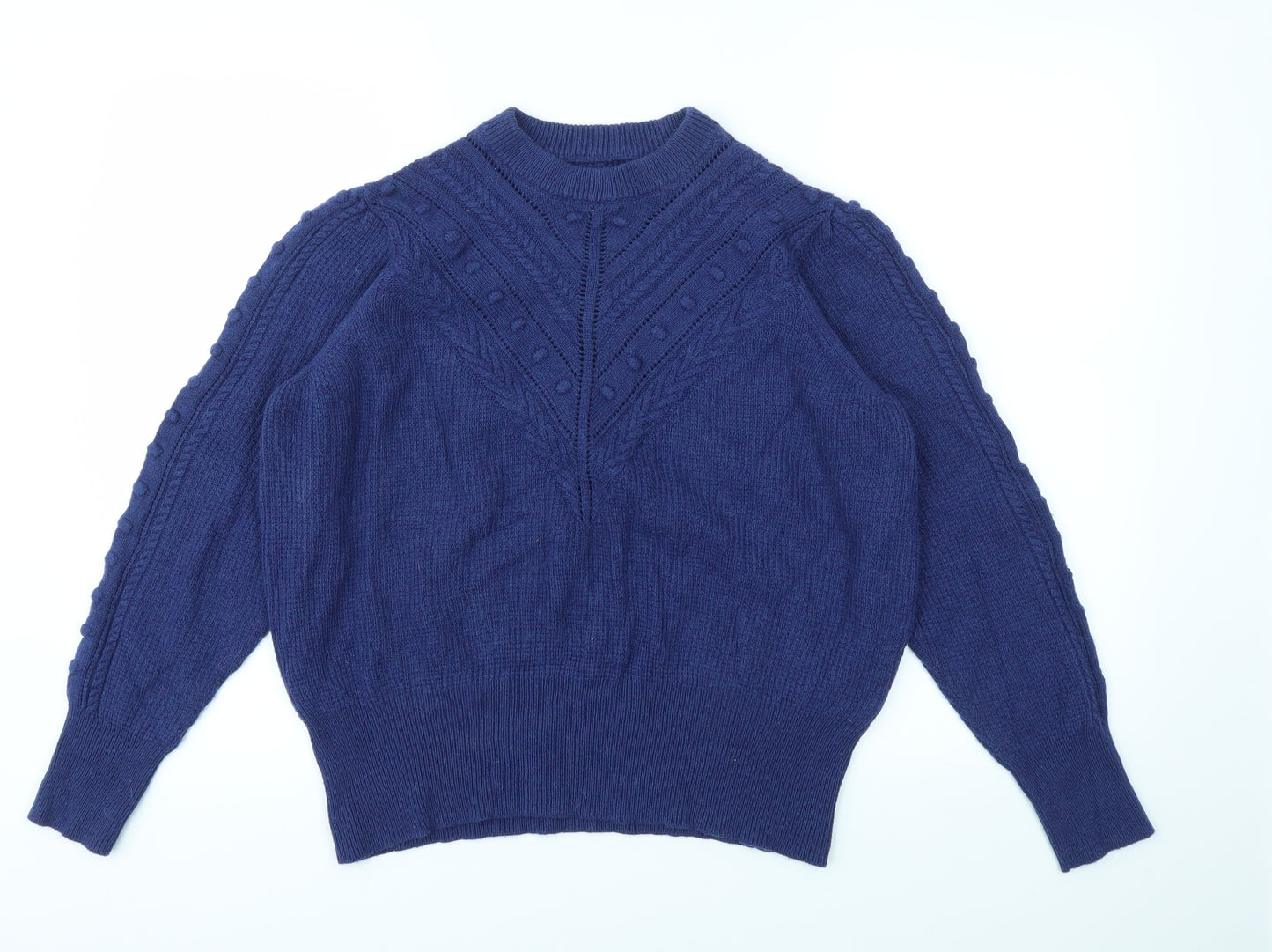 M&S Womens Blue   Pullover Jumper Size 18