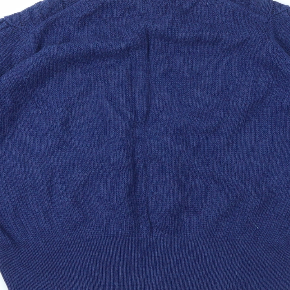 M&S Womens Blue   Pullover Jumper Size 18