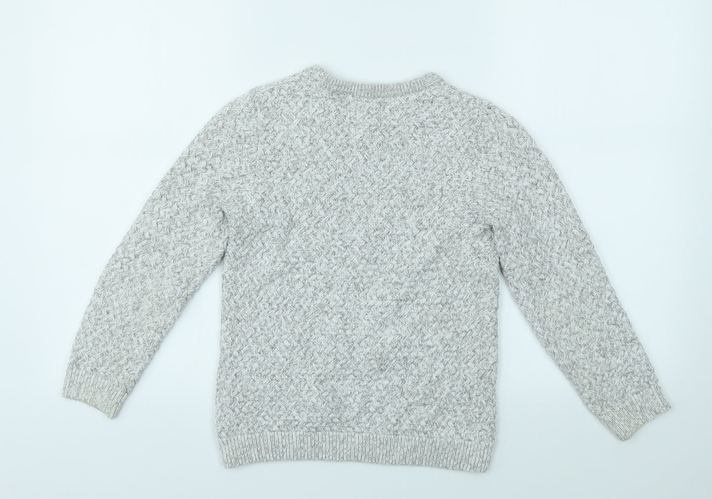 NEXT Boys Grey   Pullover Jumper Size 7 Years