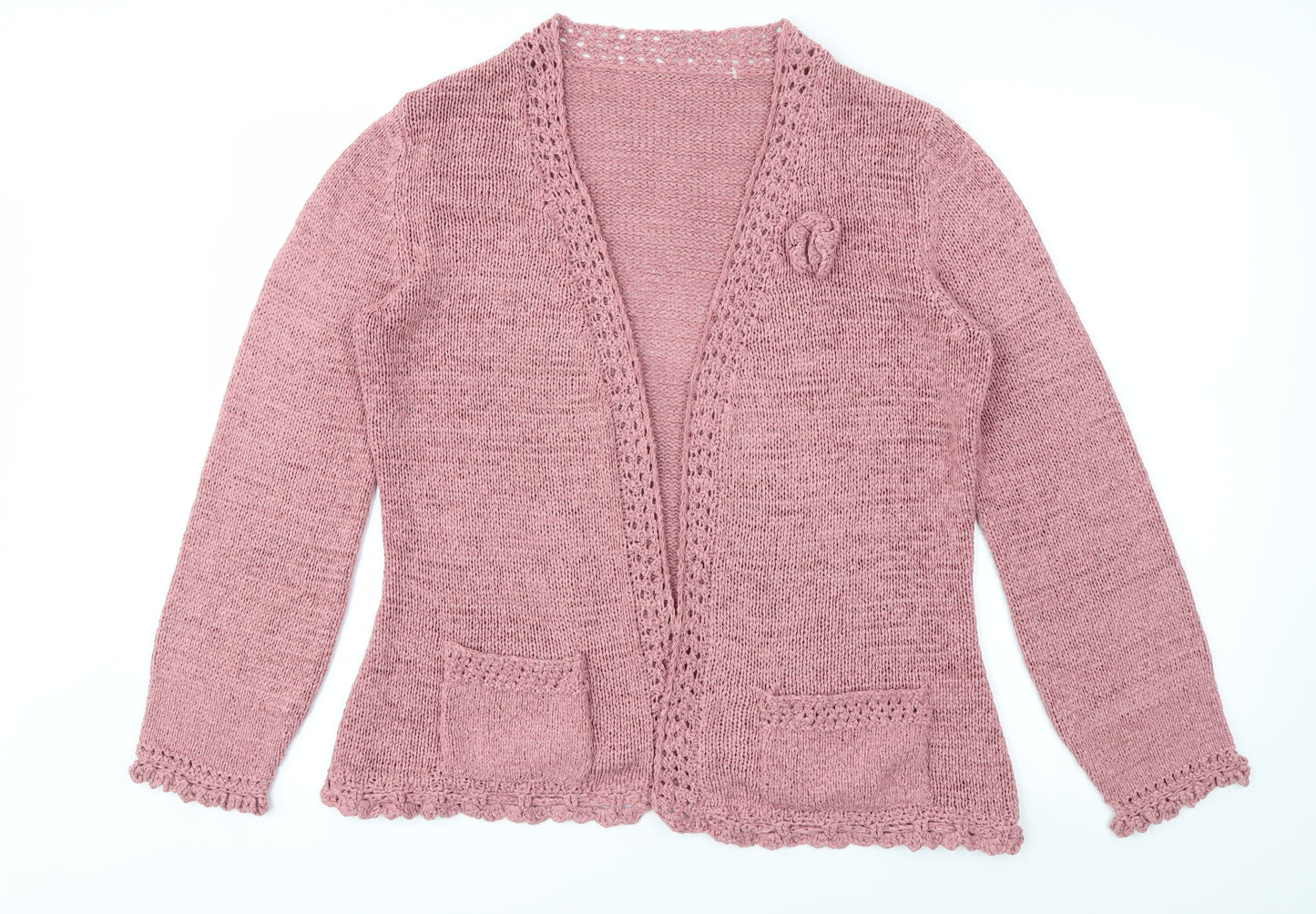 TU Womens Pink   Cardigan Jumper Size 12