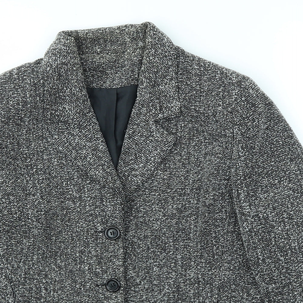 Dorothy Perkins Womens Grey   Jacket Blazer Size 12
