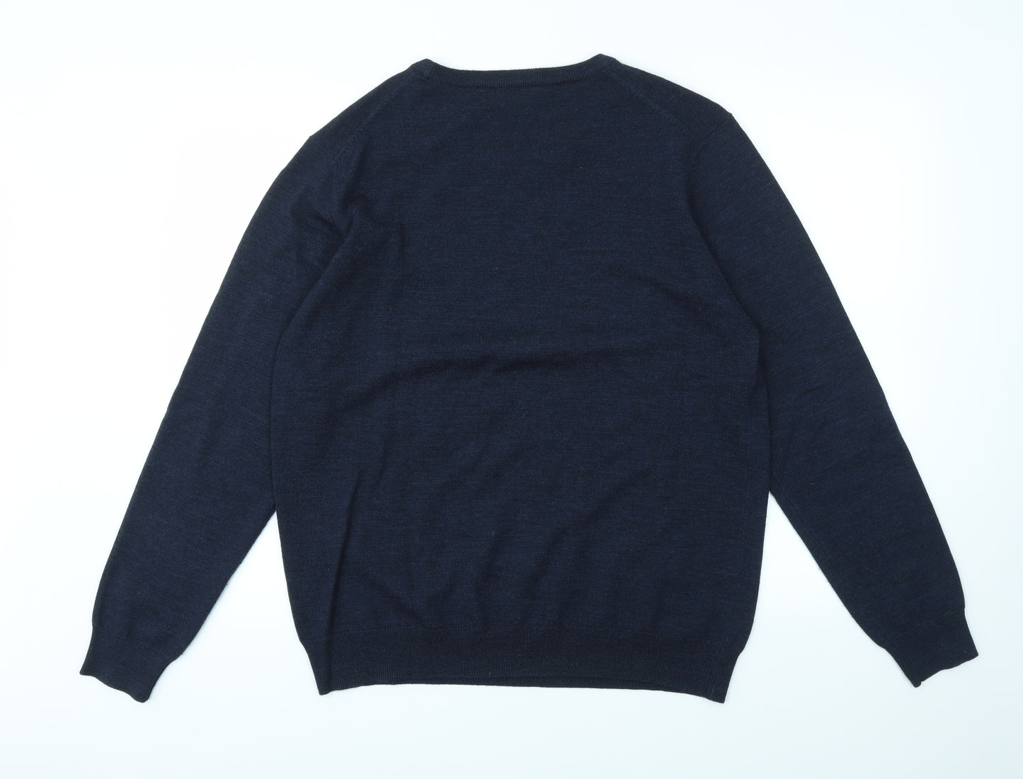 Cedar Wood State Mens Blue   Pullover Sweatshirt Size XL