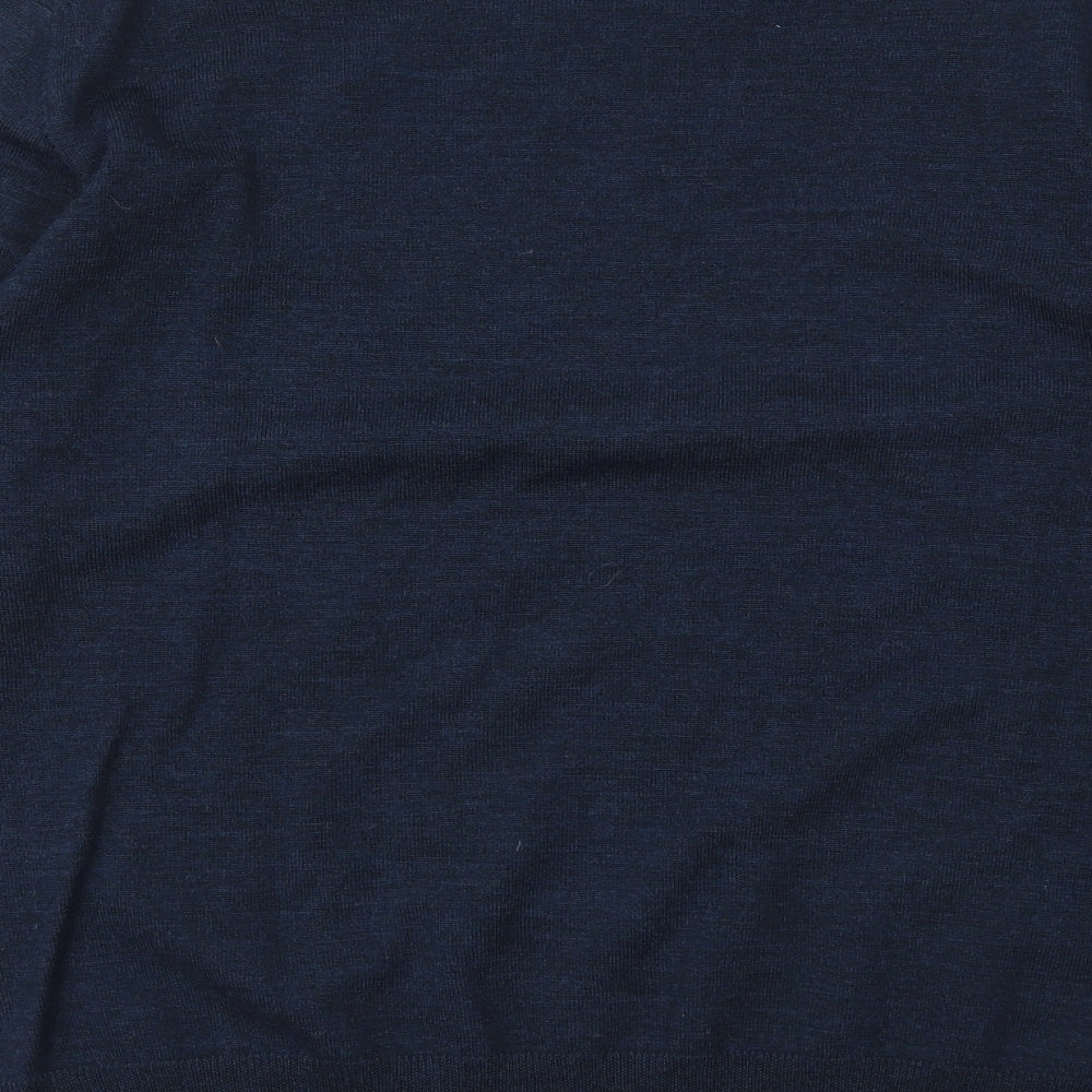 Cedar Wood State Mens Blue   Pullover Sweatshirt Size XL