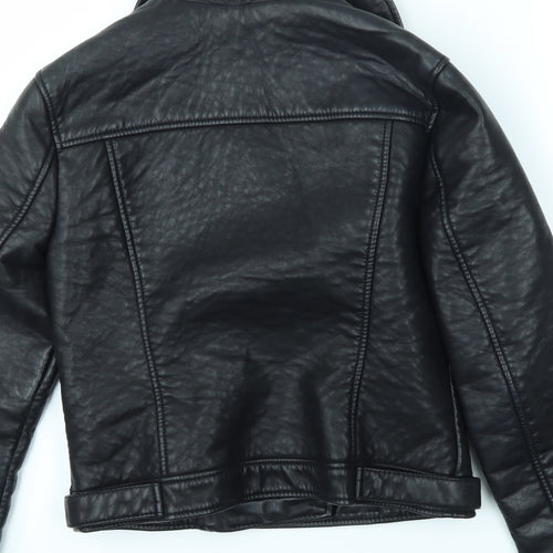Topshop Womens Black   Jacket Coat Size 6