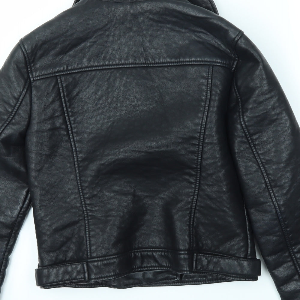 Topshop Womens Black   Jacket Coat Size 6