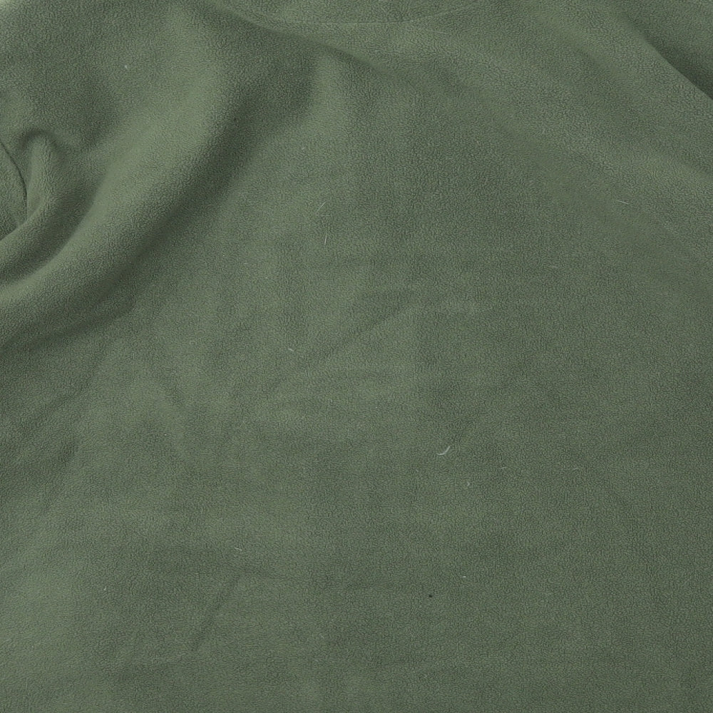 George Mens Green   Full Zip Sweatshirt Size L