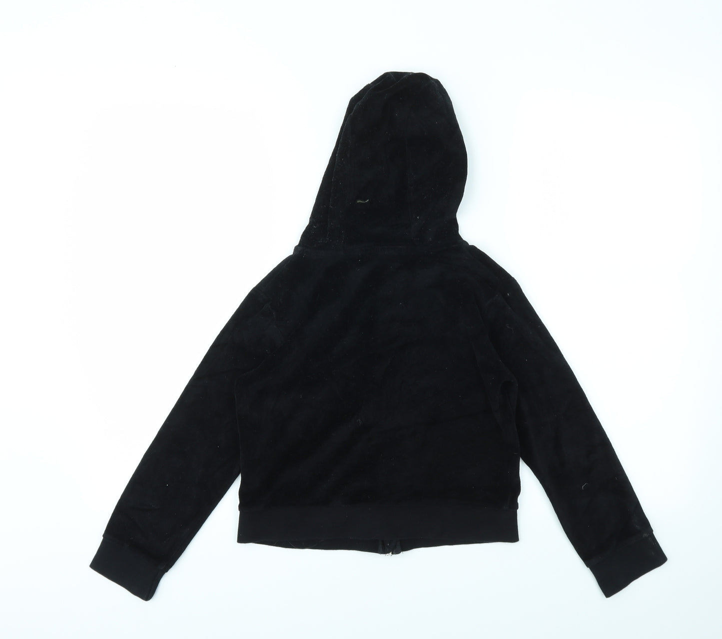 Matalan Girls Black   Full Zip Jumper Size 9 Years