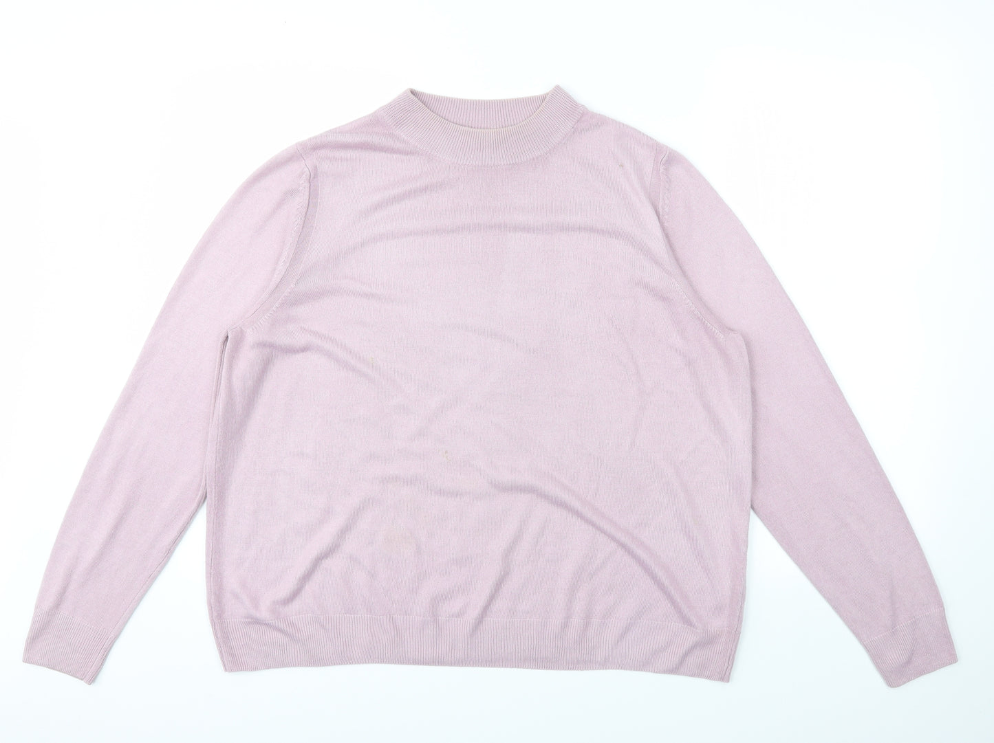 M&S Womens Purple   Pullover Jumper Size 18