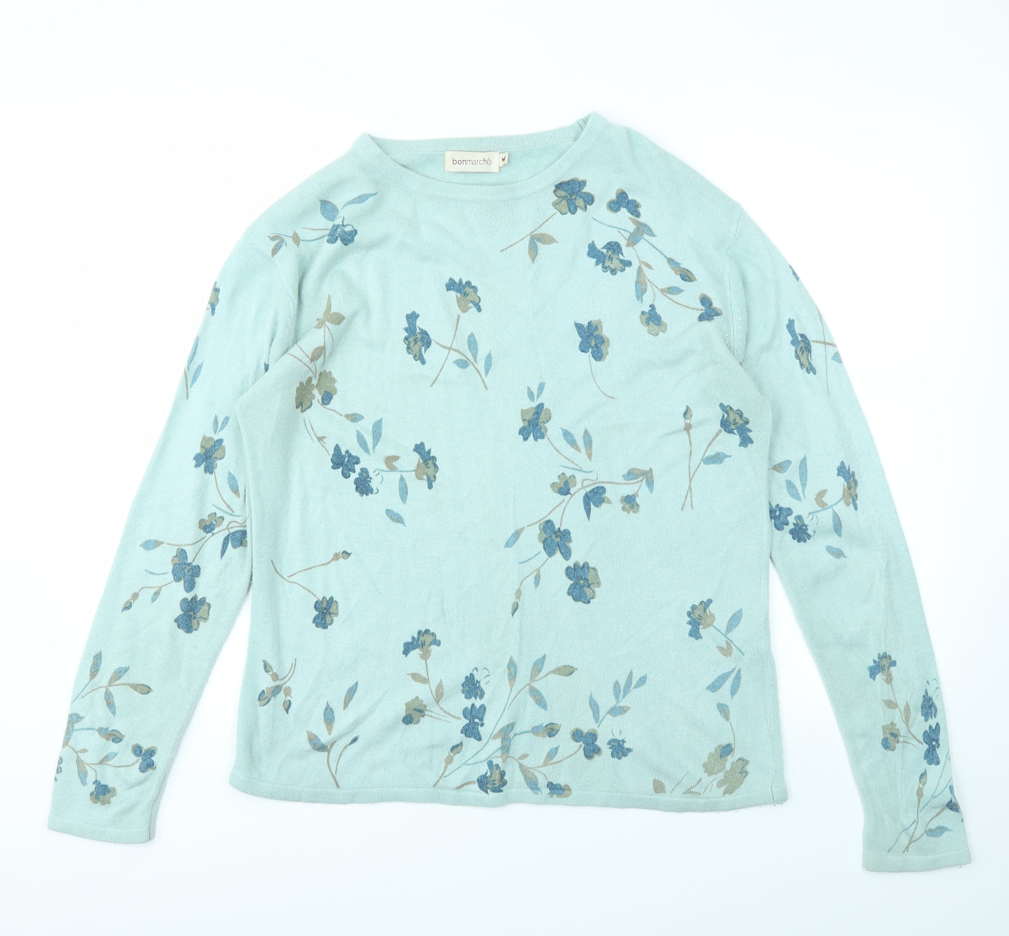 Bonmarché Womens Multicoloured Floral  Pullover Jumper Size M