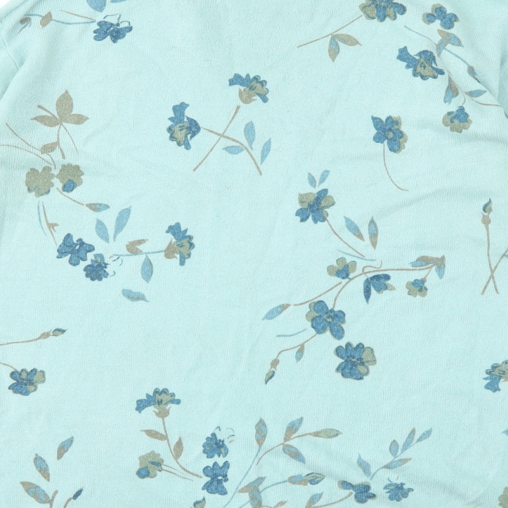 Bonmarché Womens Multicoloured Floral  Pullover Jumper Size M