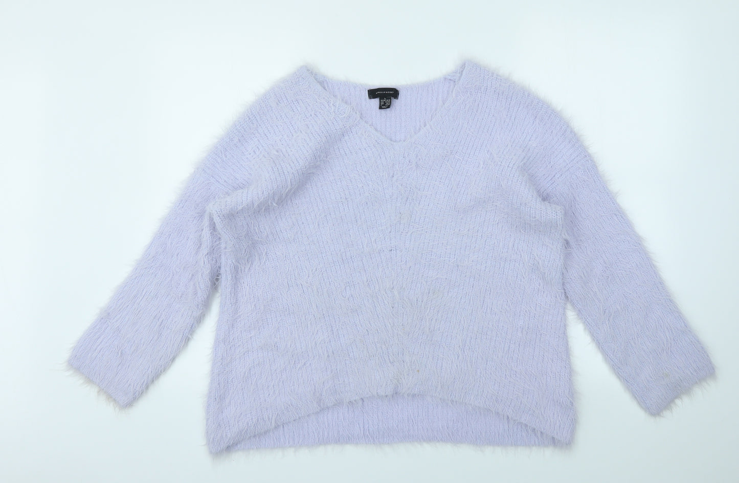 Primark Womens Purple   Pullover Jumper Size L