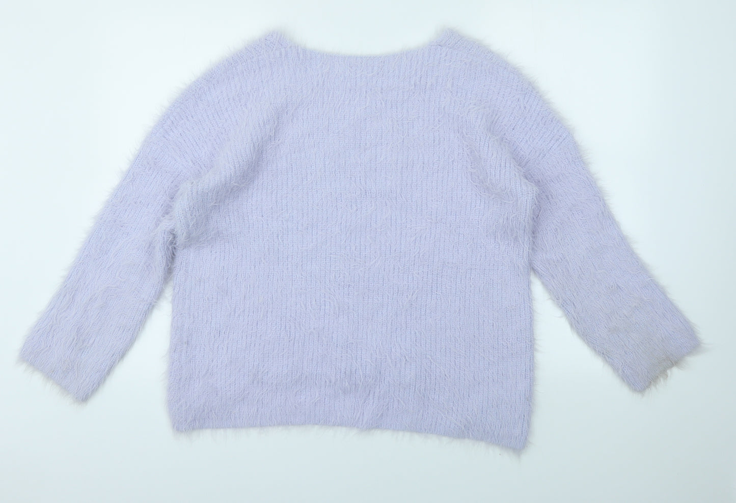 Primark Womens Purple   Pullover Jumper Size L