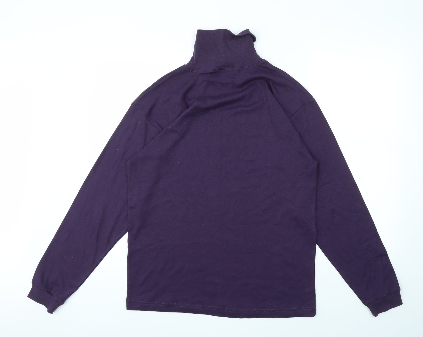 CASUALS Mens Purple   Pullover Sweatshirt Size L