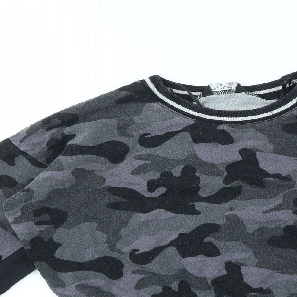 Select Womens Grey Camouflage  Pullover Jumper Size 12