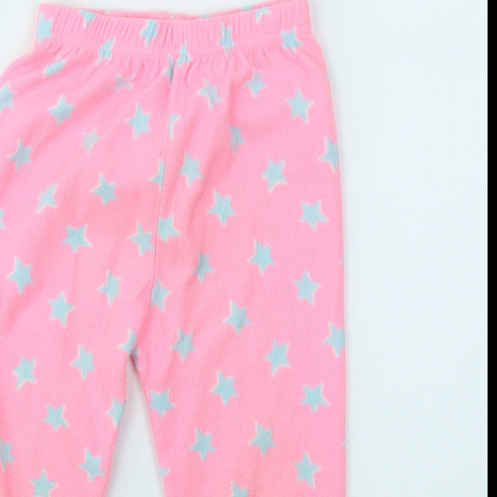 Primark Girls Pink   Jogger Trousers Size 3-4 Years