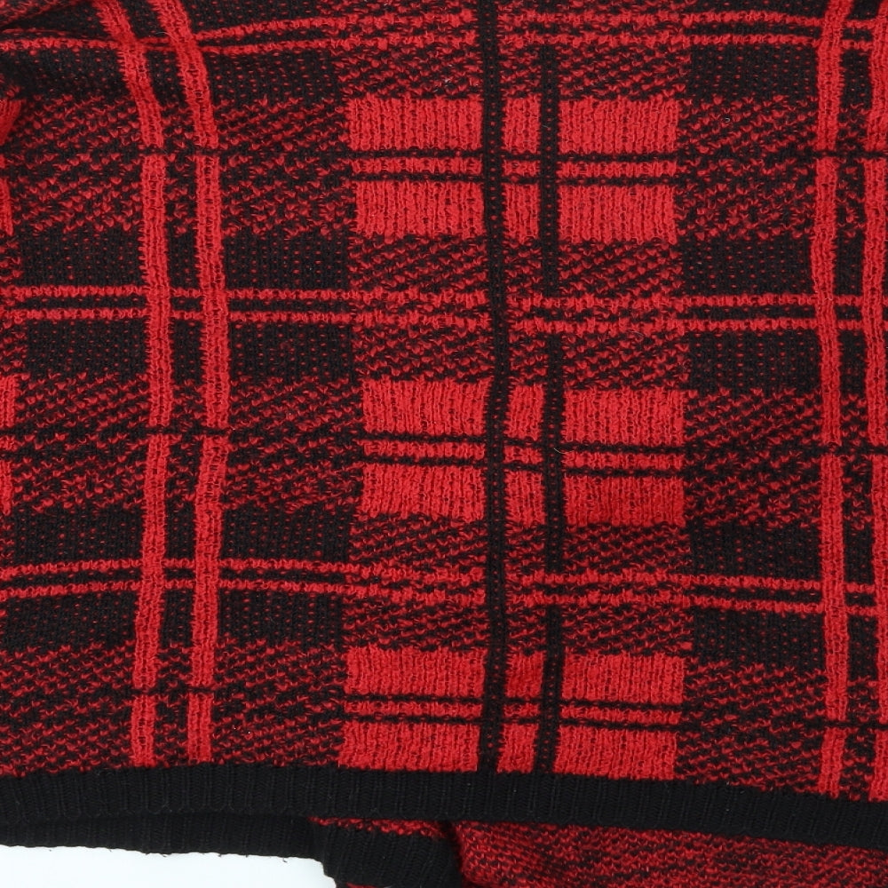 Store Twenty One  Womens Multicoloured Check  Cardigan Jumper Size M