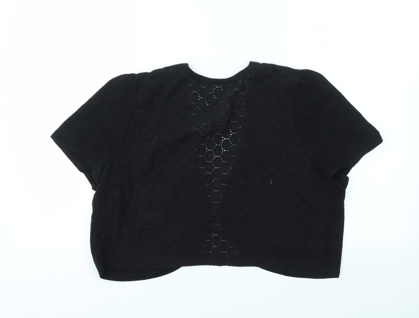 Wallis Womens Black   Cardigan Jumper Size L