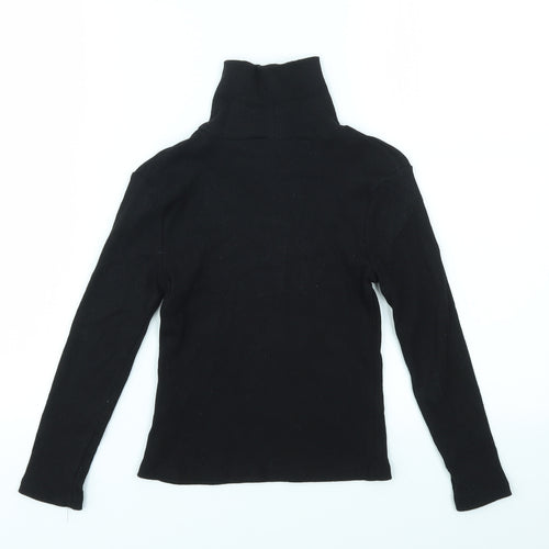Matalan Girls Black   Basic Polo Size 6 Years