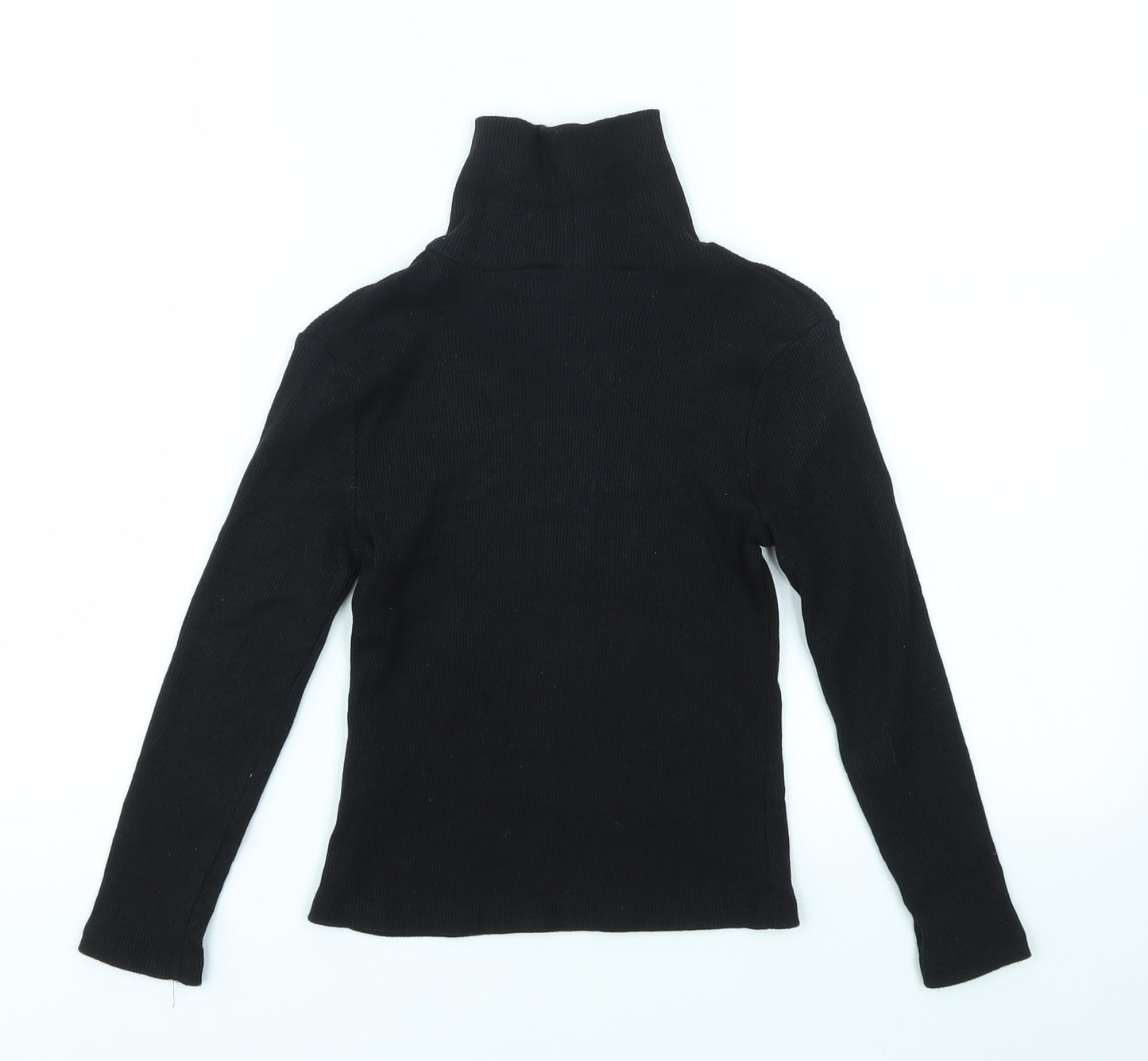 Matalan Girls Black   Basic Polo Size 6 Years