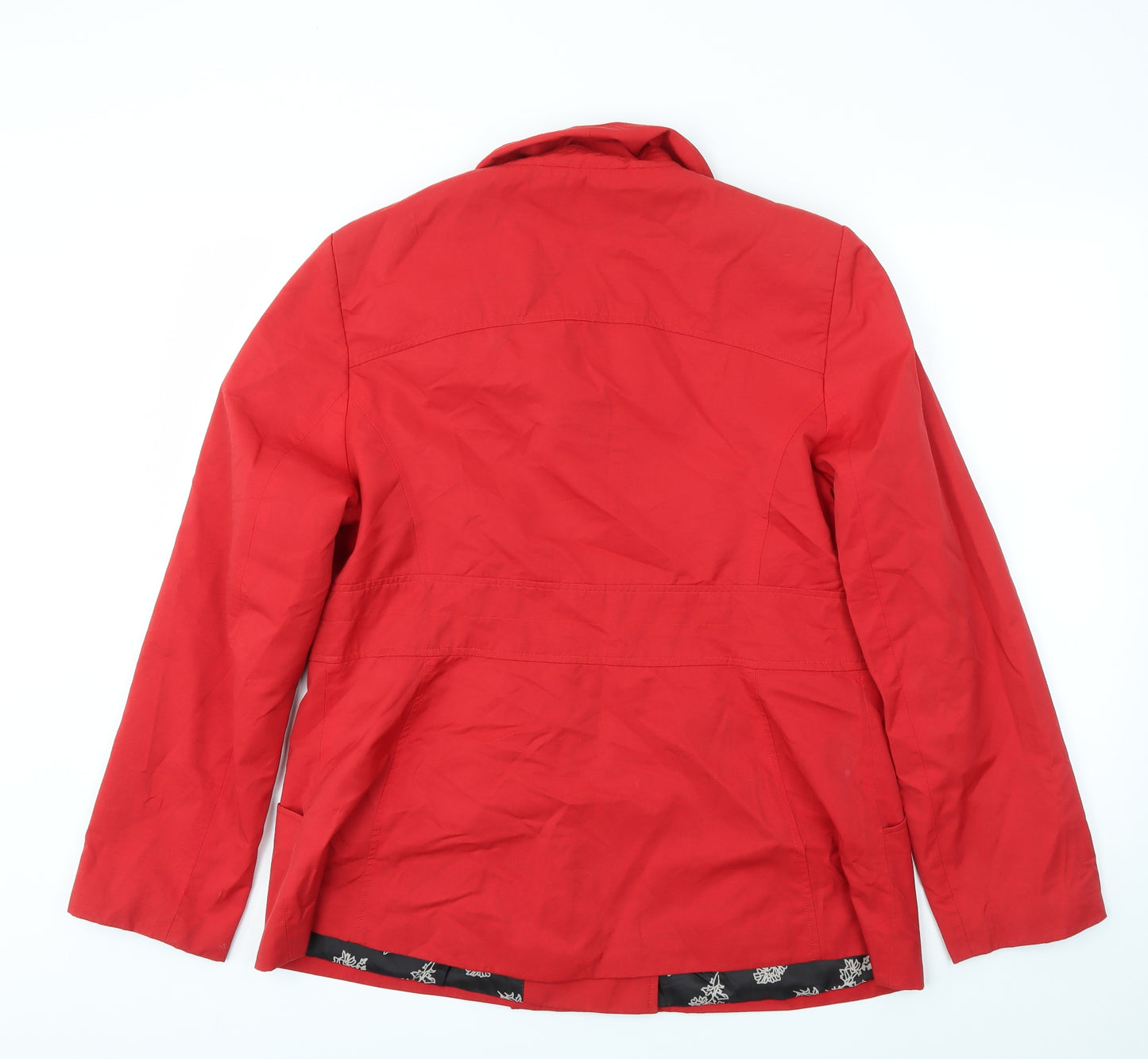 M&Co Womens Red   Jacket Coat Size 18
