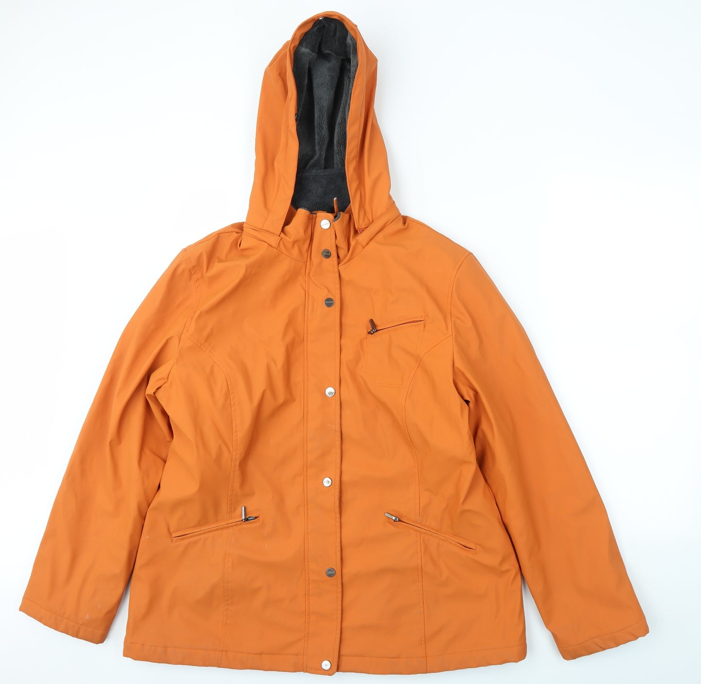 Weatherproof Womens Orange   Jacket Coat Size XL