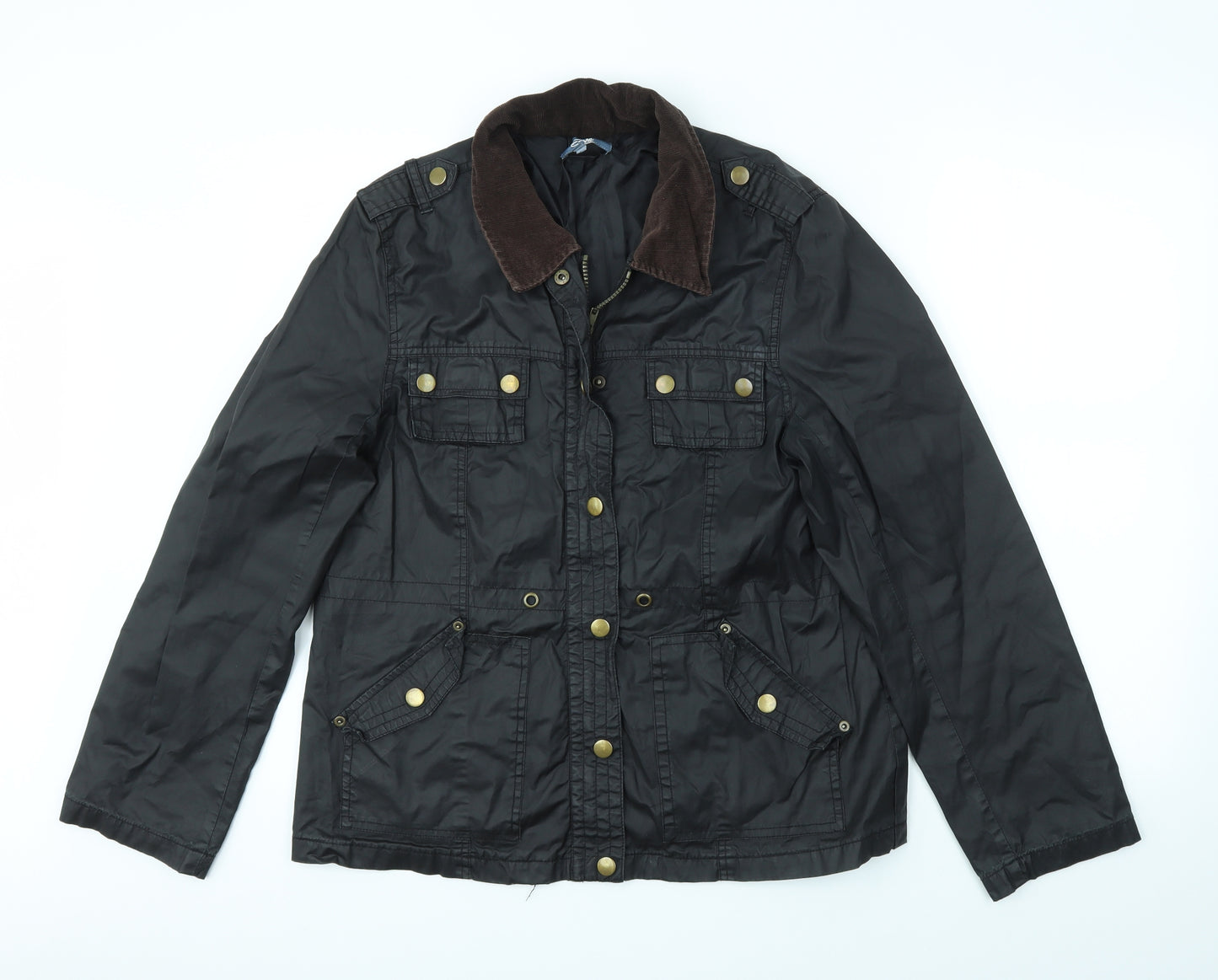 EVIE Womens Black   Jacket Coat Size 14