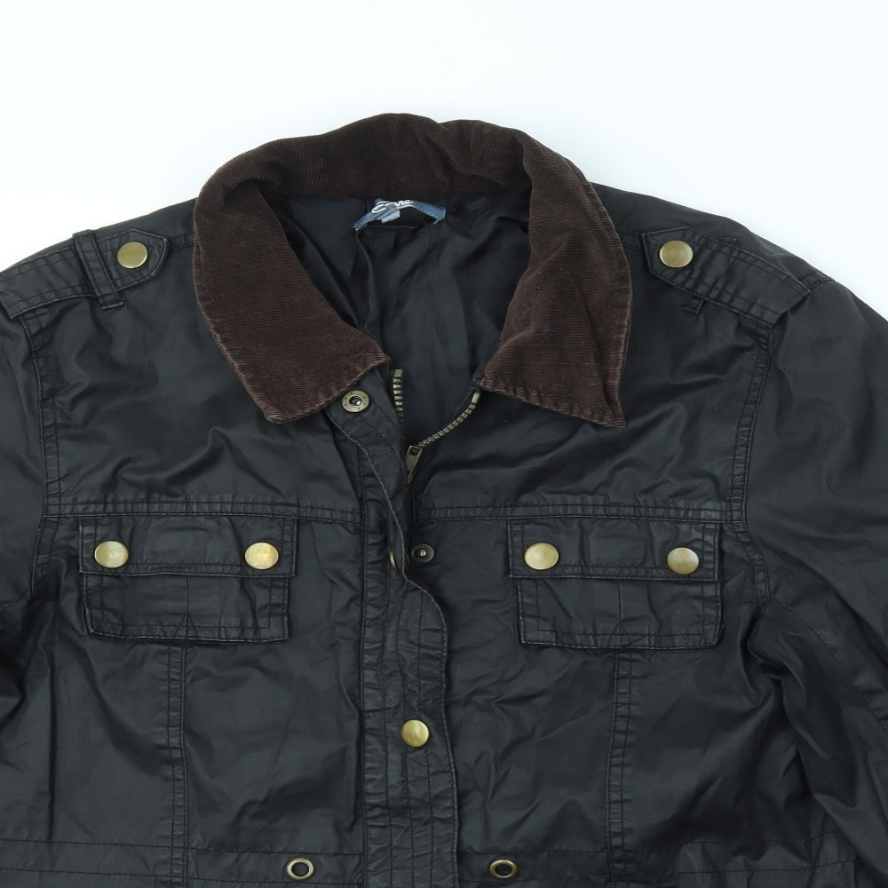 EVIE Womens Black   Jacket Coat Size 14