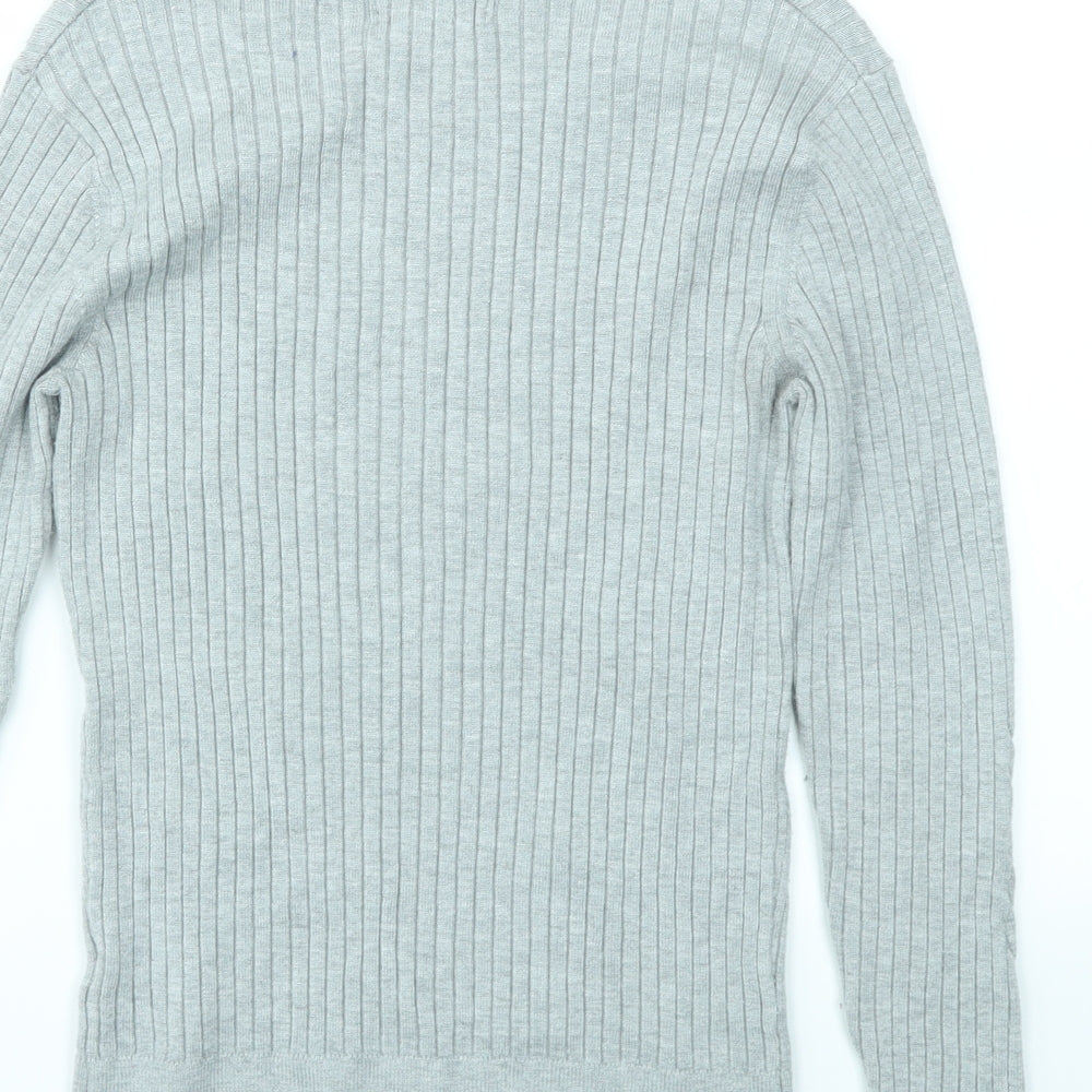 NEW LOOK  Womens Grey   Basic T-Shirt Size 12