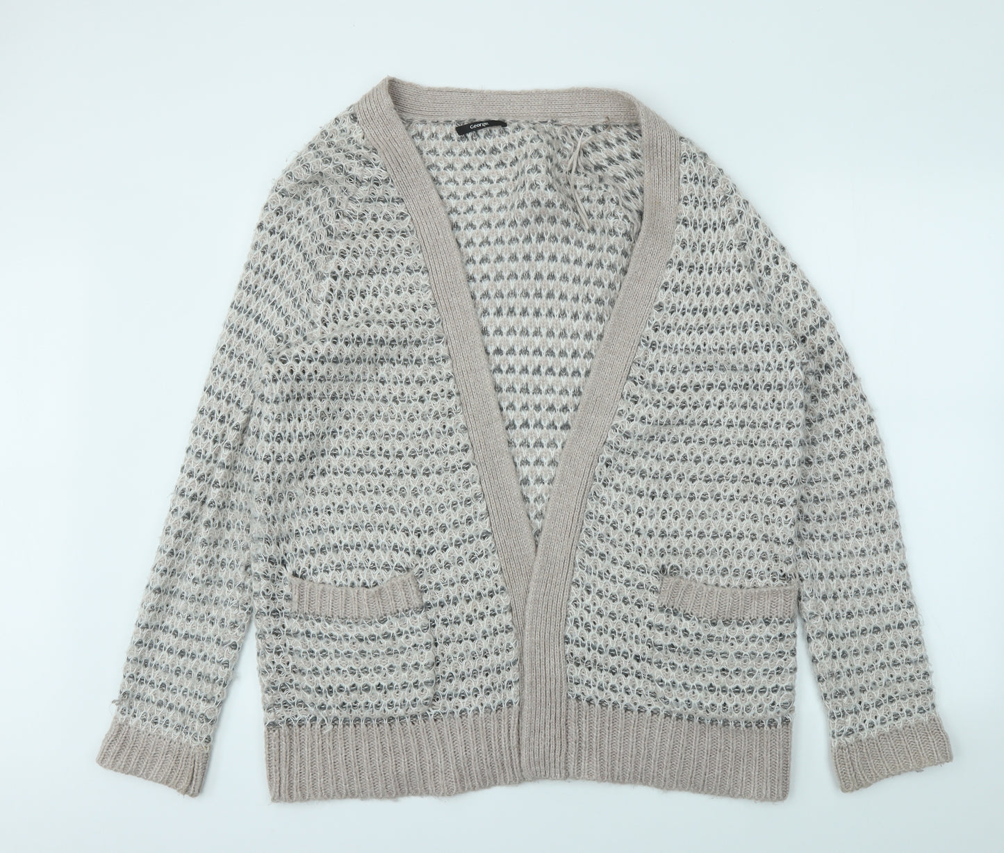 George Womens Pink   Cardigan Jumper Size 14
