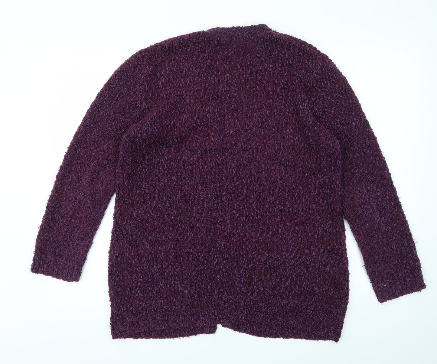 George Womens Purple   Cardigan Jumper Size 16