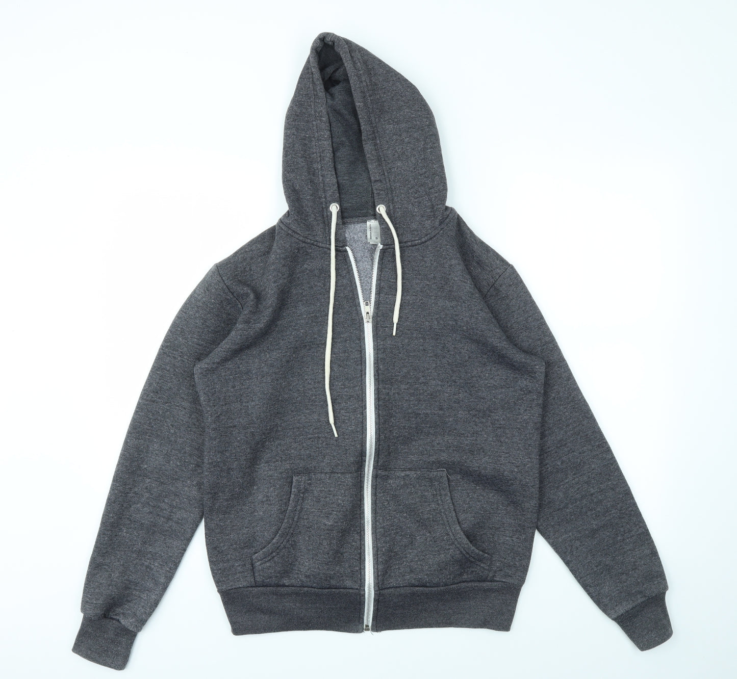 American Authentics Mens Grey   Full Zip Hoodie Size S