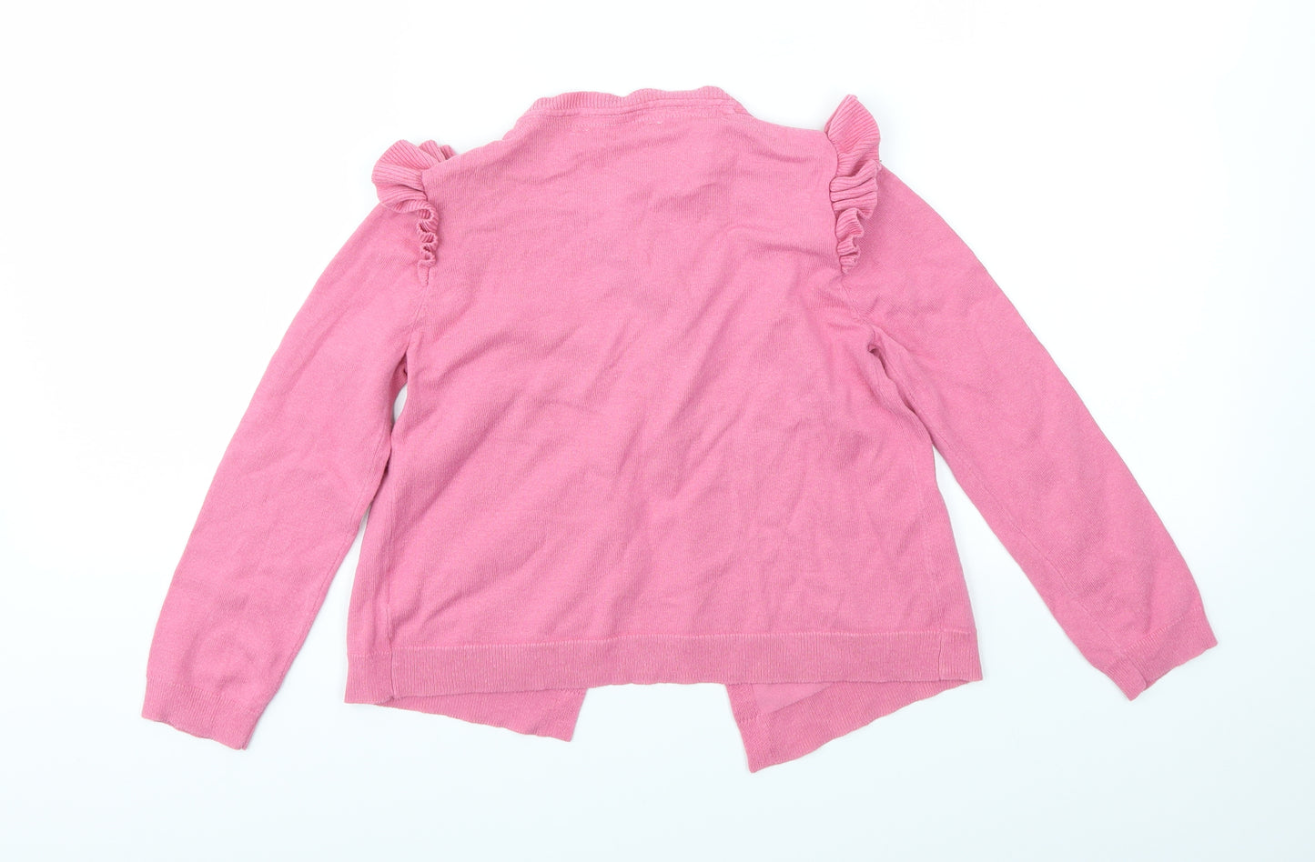 JHON LEWIS Girls Pink   Cardigan Jumper Size 7 Years