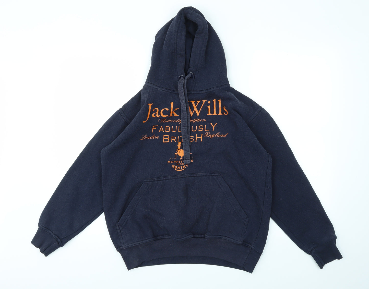 Jack Wills Mens Blue   Pullover Hoodie Size S