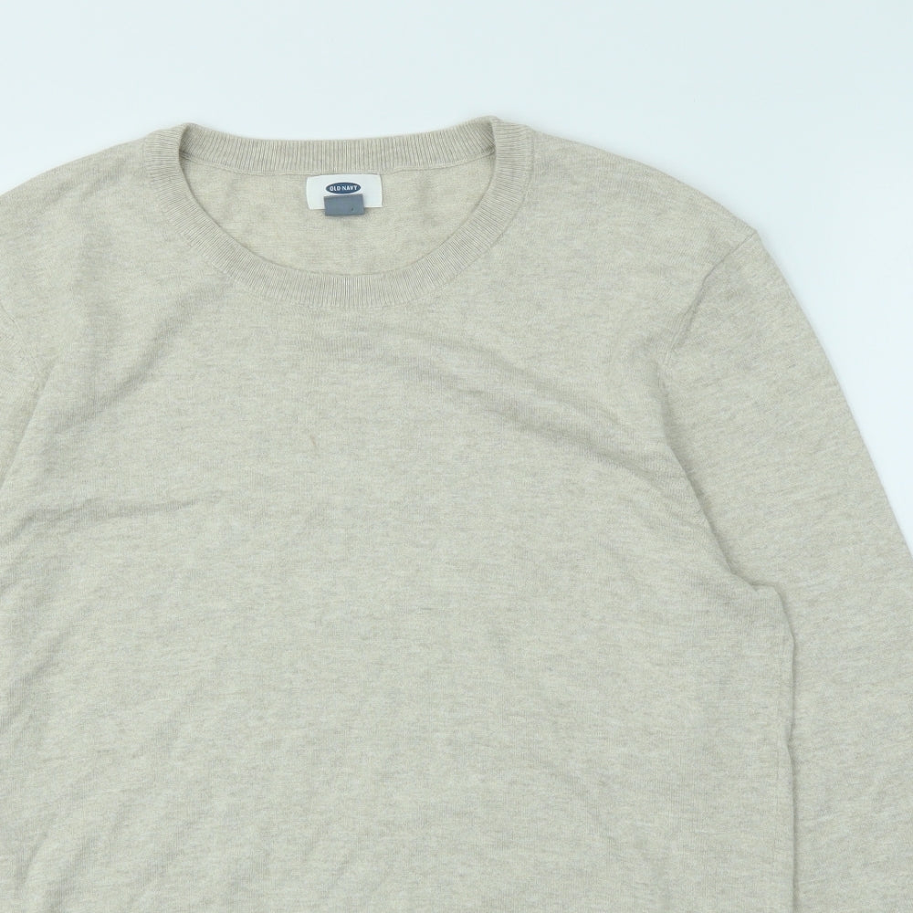 Old Navy Mens Beige   Pullover Sweatshirt Size M