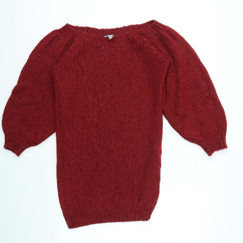 ASOS Womens Red   Pullover Jumper Size 10