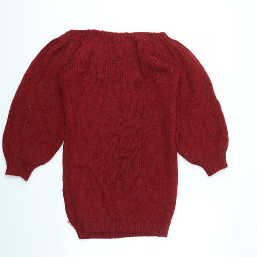 ASOS Womens Red   Pullover Jumper Size 10