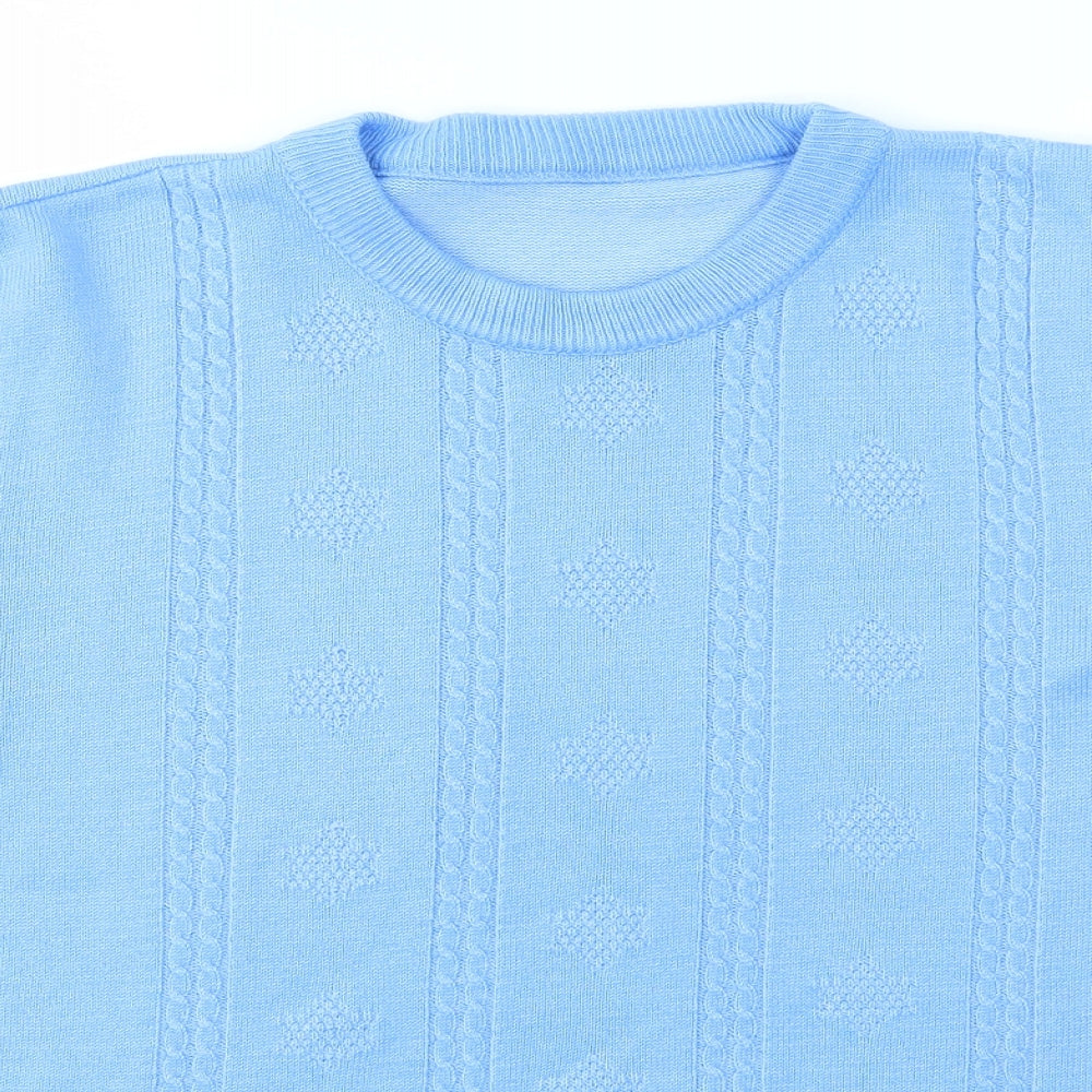 Preworn Womens Blue   Basic T-Shirt Size S