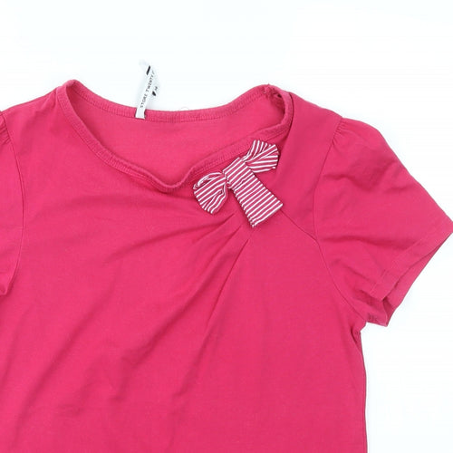 STORE TWEMTY ONE  Womens Pink   Basic T-Shirt Size 14