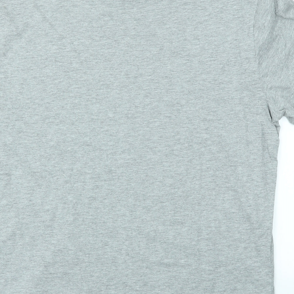 George Mens Grey    T-Shirt Size L