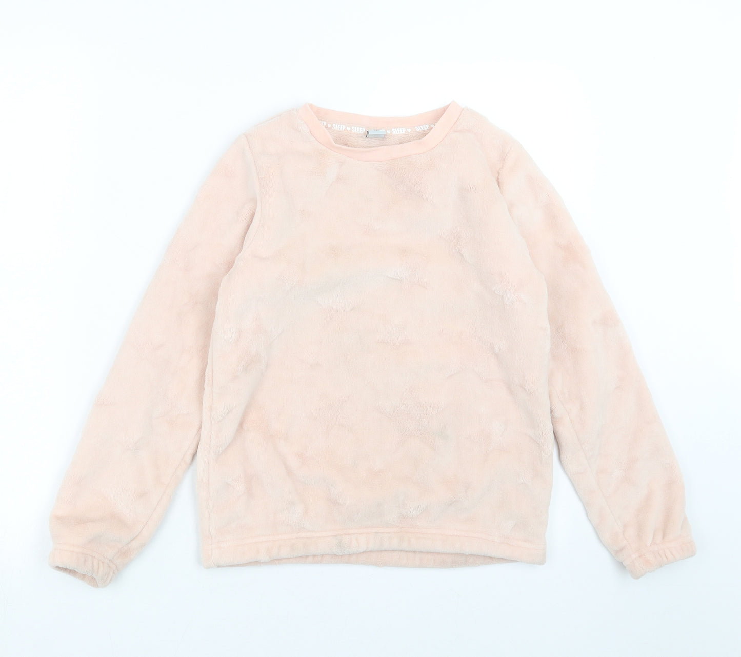 Primark Girls Pink Geometric  Top Pyjama Top Size 11-12 Years  - Star Pattern