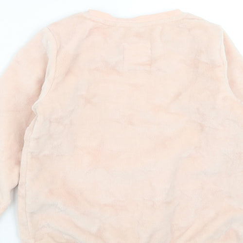Primark Girls Pink Geometric  Top Pyjama Top Size 11-12 Years  - Star Pattern