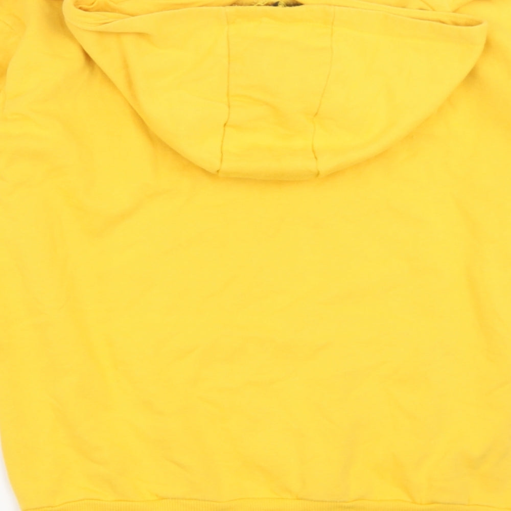Primark Mens Yellow   Pullover Hoodie Size L  - influence
