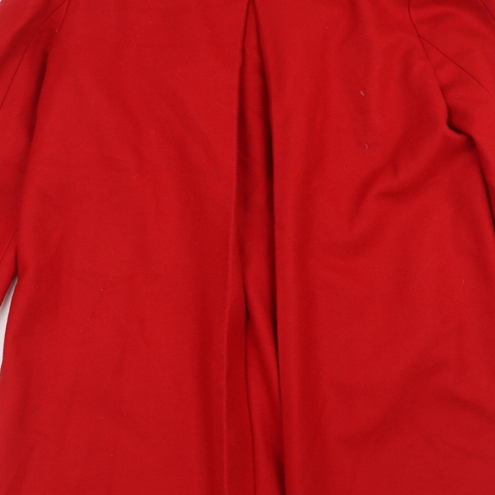 Marks and Spencer Womens Red   Pea Coat Coat Size 12