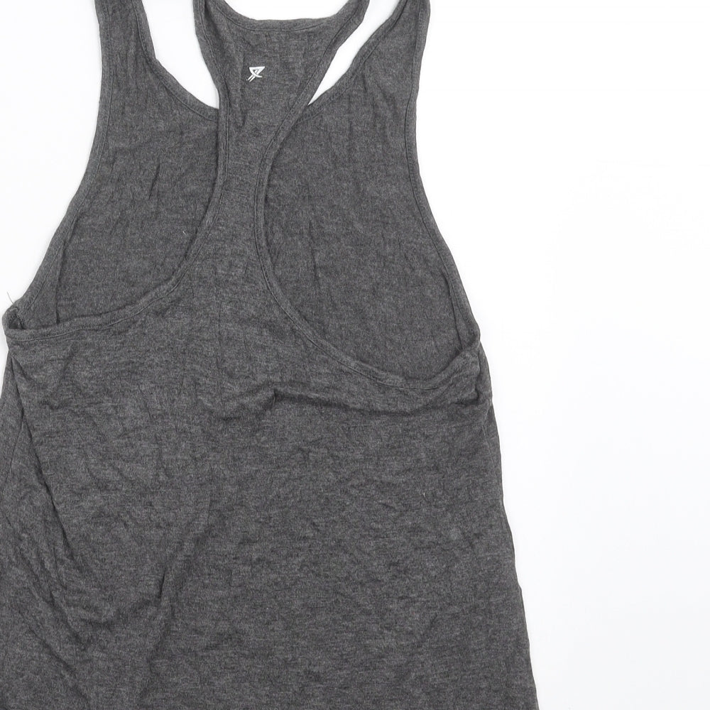 Primark Womens Grey   Basic Tank Size 12