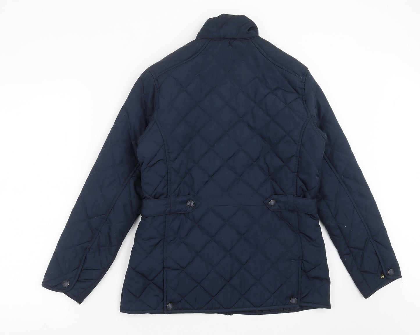 Regatta Womens Blue Argyle/Diamond  Quilted Coat Size 10