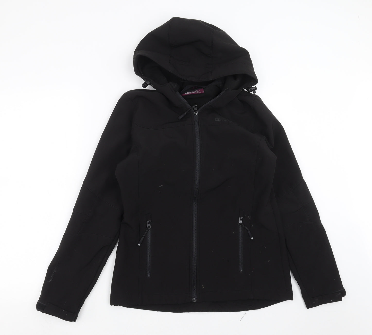 Mountain Warehouse Womens Black   Jacket Coat Size 10  - shower proof