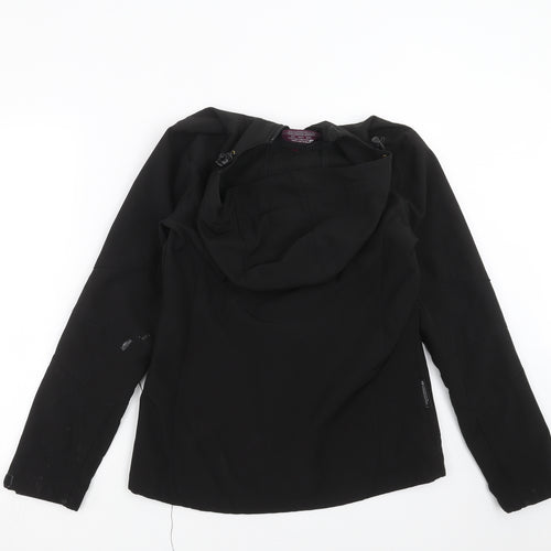 Mountain Warehouse Womens Black   Jacket Coat Size 10  - shower proof