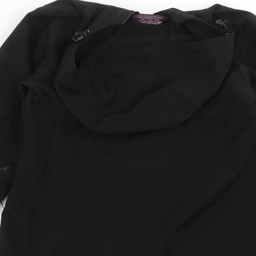 Mountain Warehouse Womens Black   Jacket Coat Size 10  - shower proof